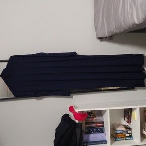 Soft maxi turtle neck dress